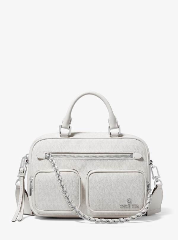 Damske Crossbody Kabelka Michael Kors Elliot Medium Logo Titán - Kabelky Michael Kors Outlet | YQWIF-2069